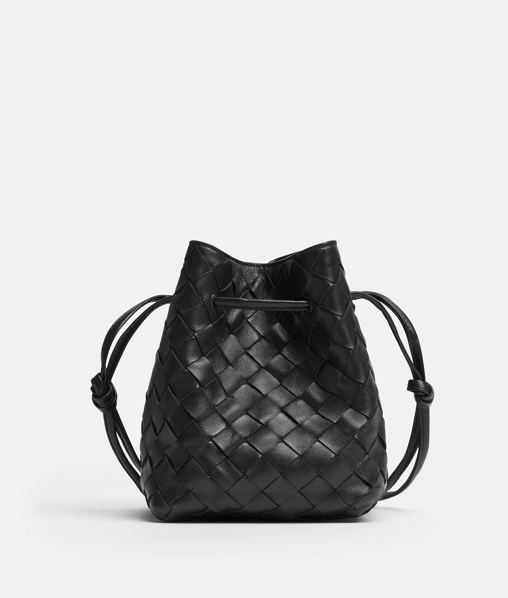 small intrecciato bucket bag - 1