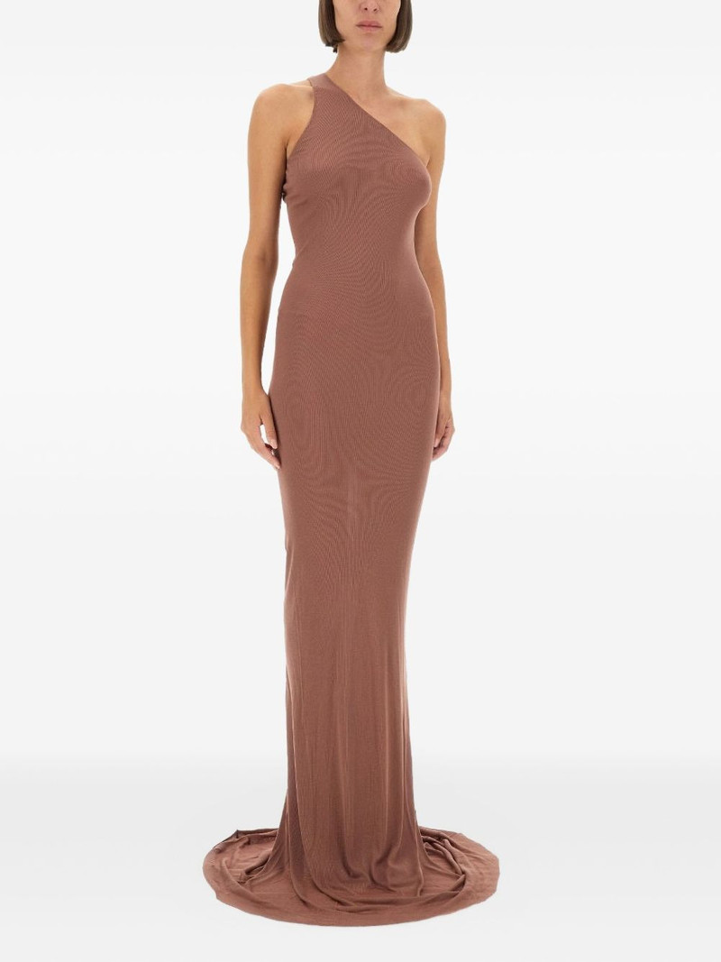 Rick Owens Lilies one-shoulder gown dress outlook
