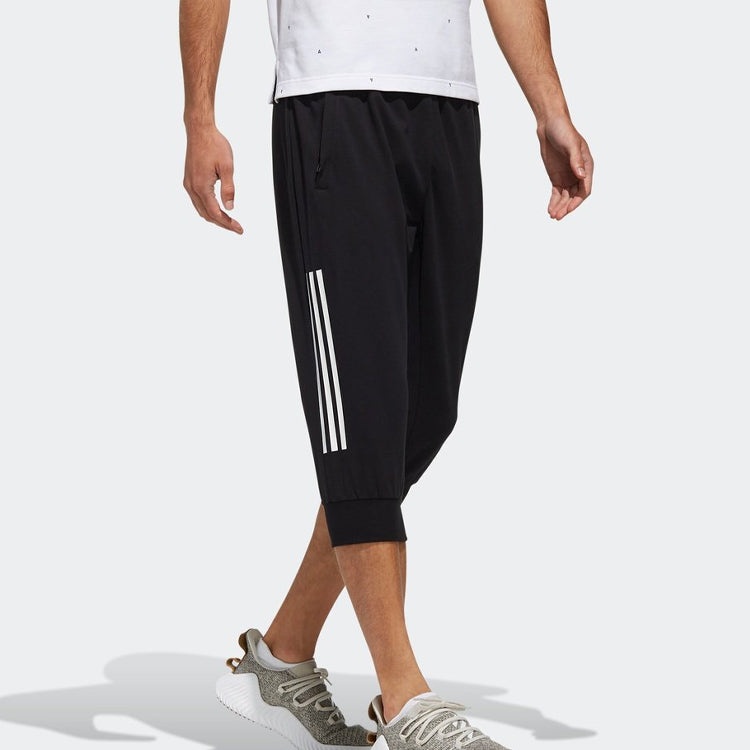 adidas Ai Pnt 34 Lwft Sports Stripe Woven Long Pants Black DY8722 - 3