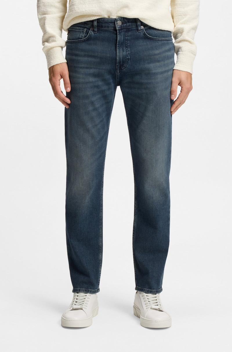 MAINE BLUE REGULAR-FIT JEANS IN COMFORT-STRETCH DENIM 2
