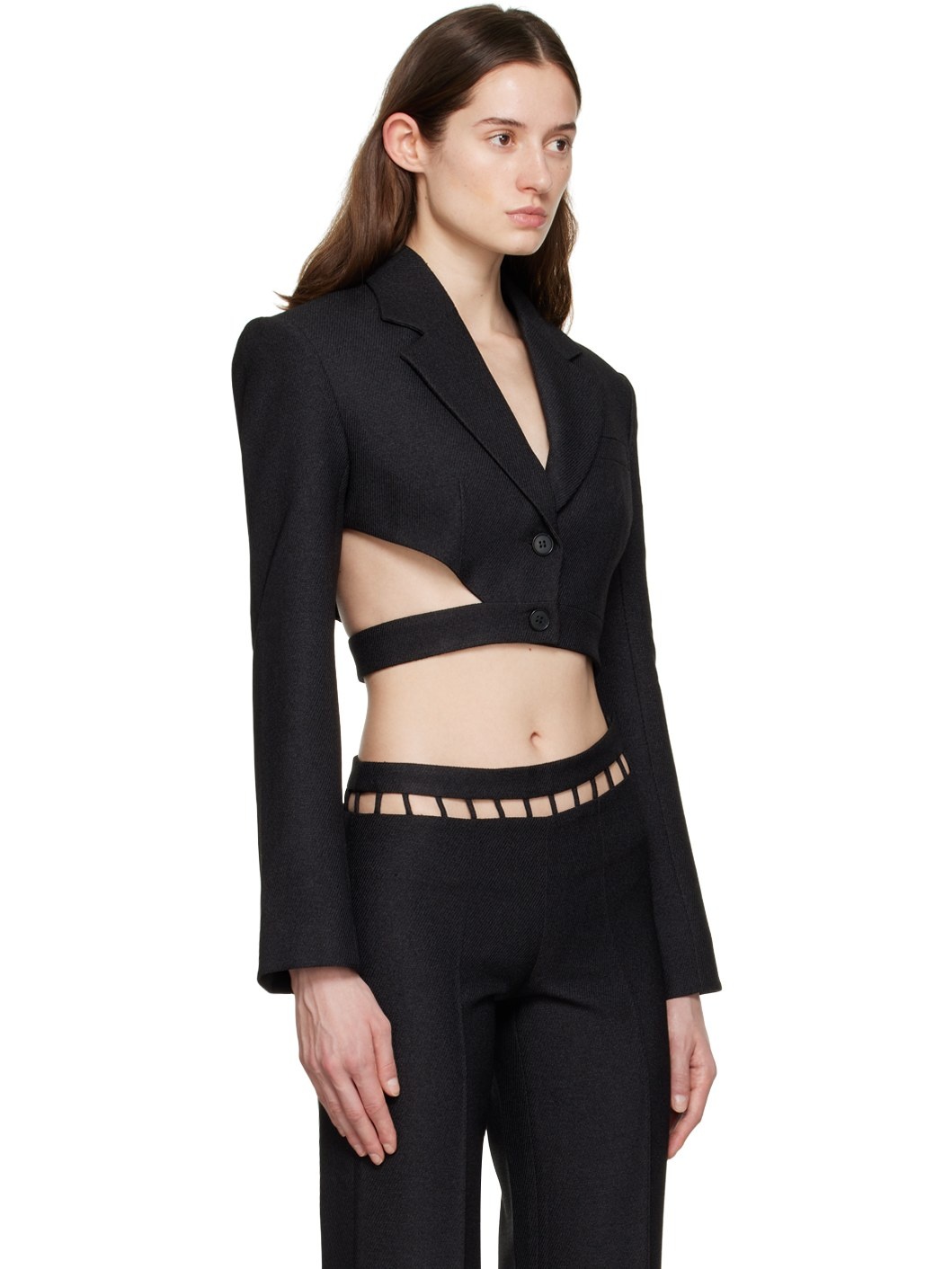 Black Osmia Blazer - 2