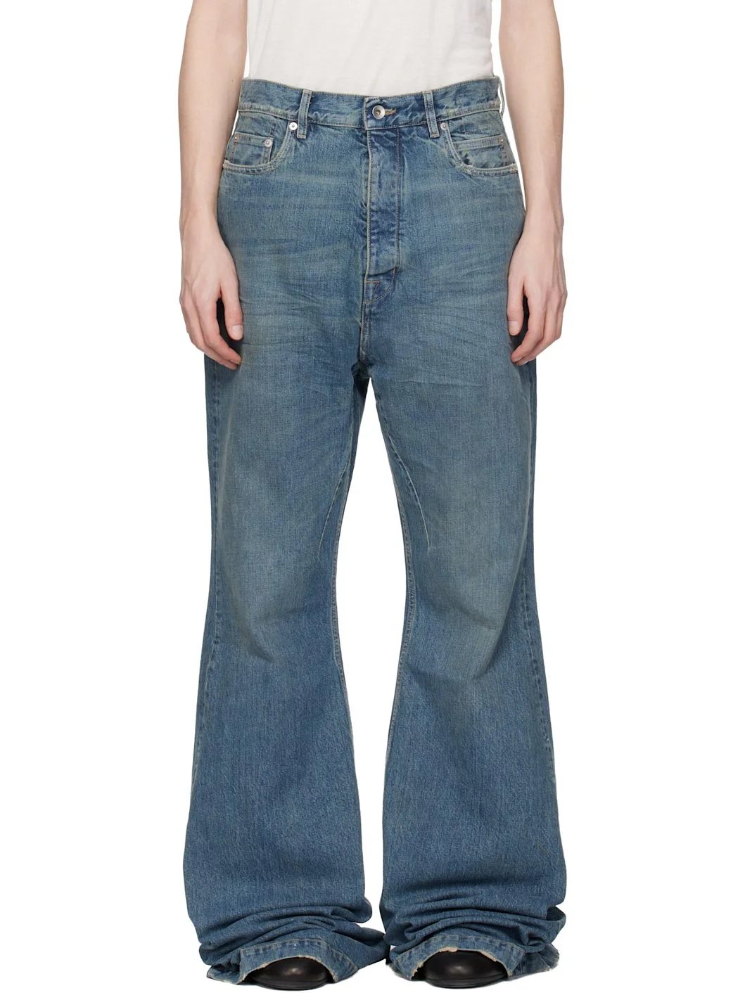 Blue Temple Bolan Bootcut Jeans - 1