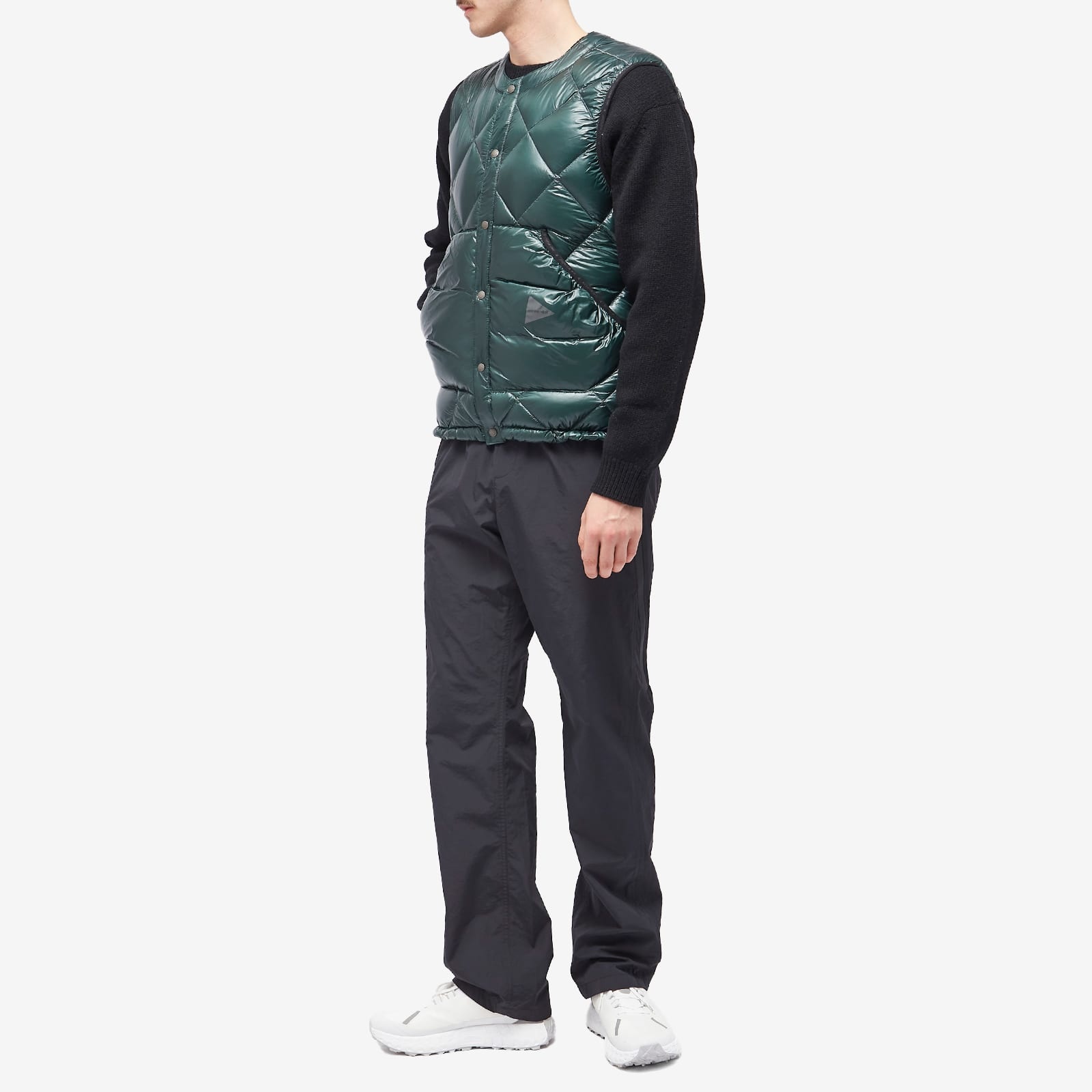 and wander Diamond Stitch Down Vest