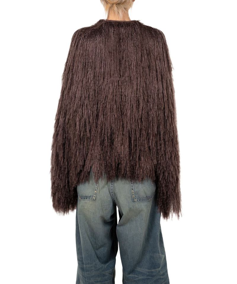 Shaggy Fringe Knit Cardigan 12