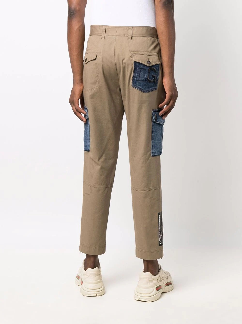 denim-pocket chinos - 4