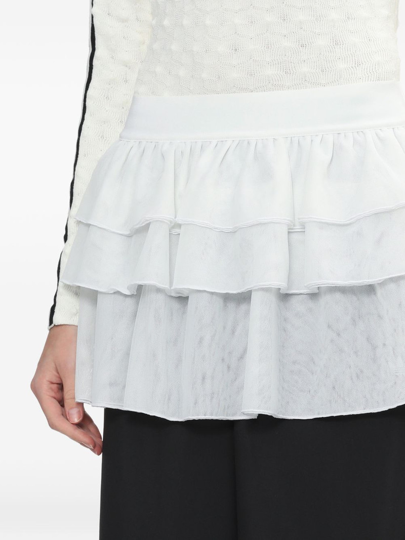 ruffled 3-Stripes trousers 5