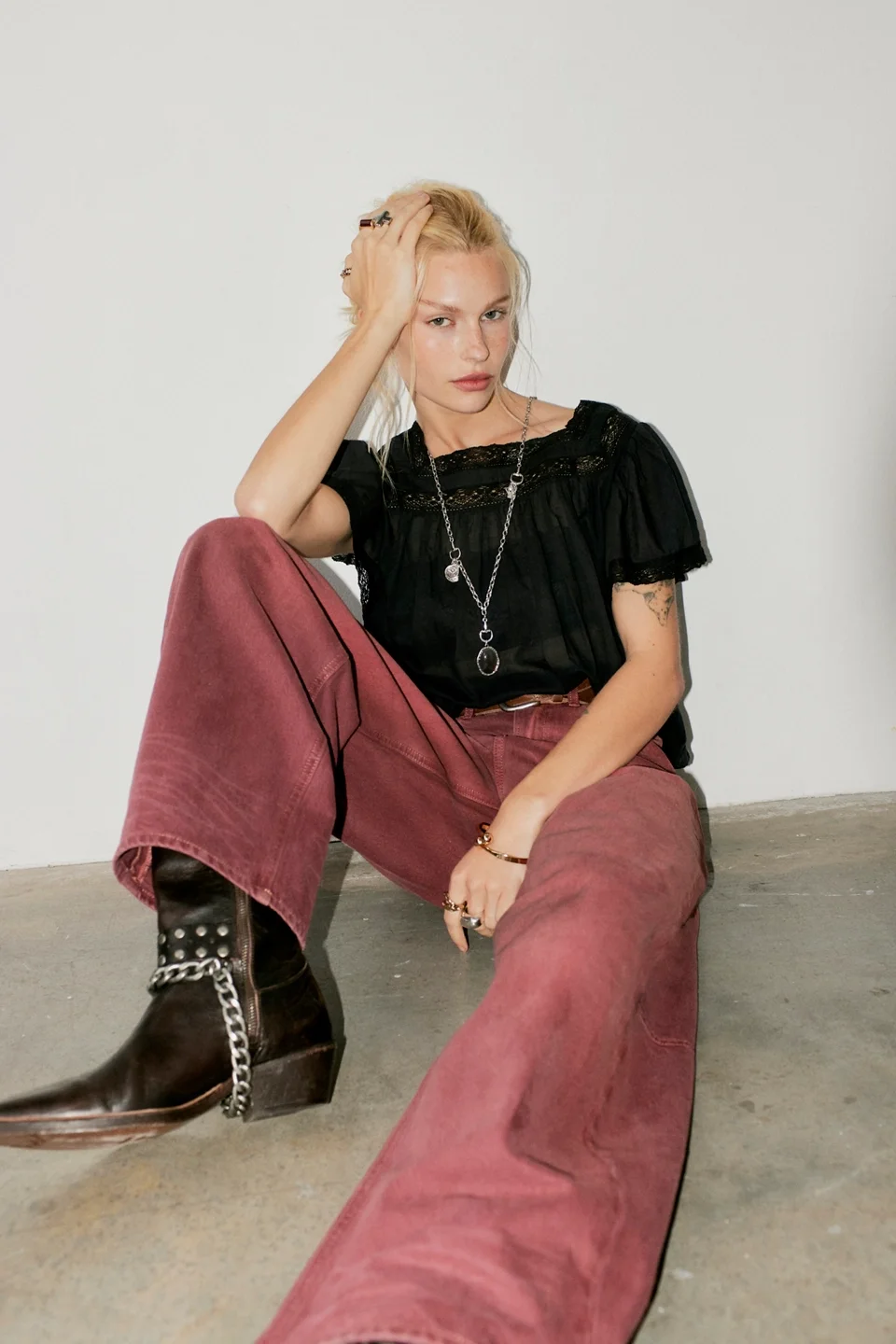 We The Free Aiden Chain Boots - 1