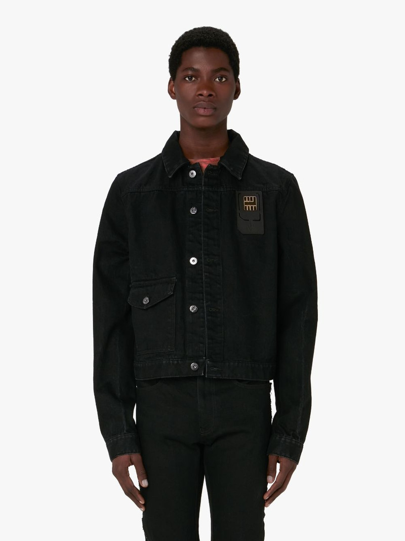 JW Anderson SIM CARD TRUCKER JACKET outlook