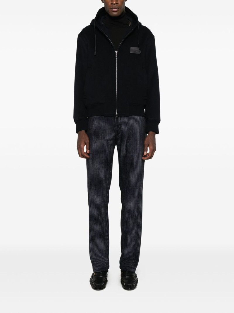 EMPORIO ARMANI logo-patch jacket outlook