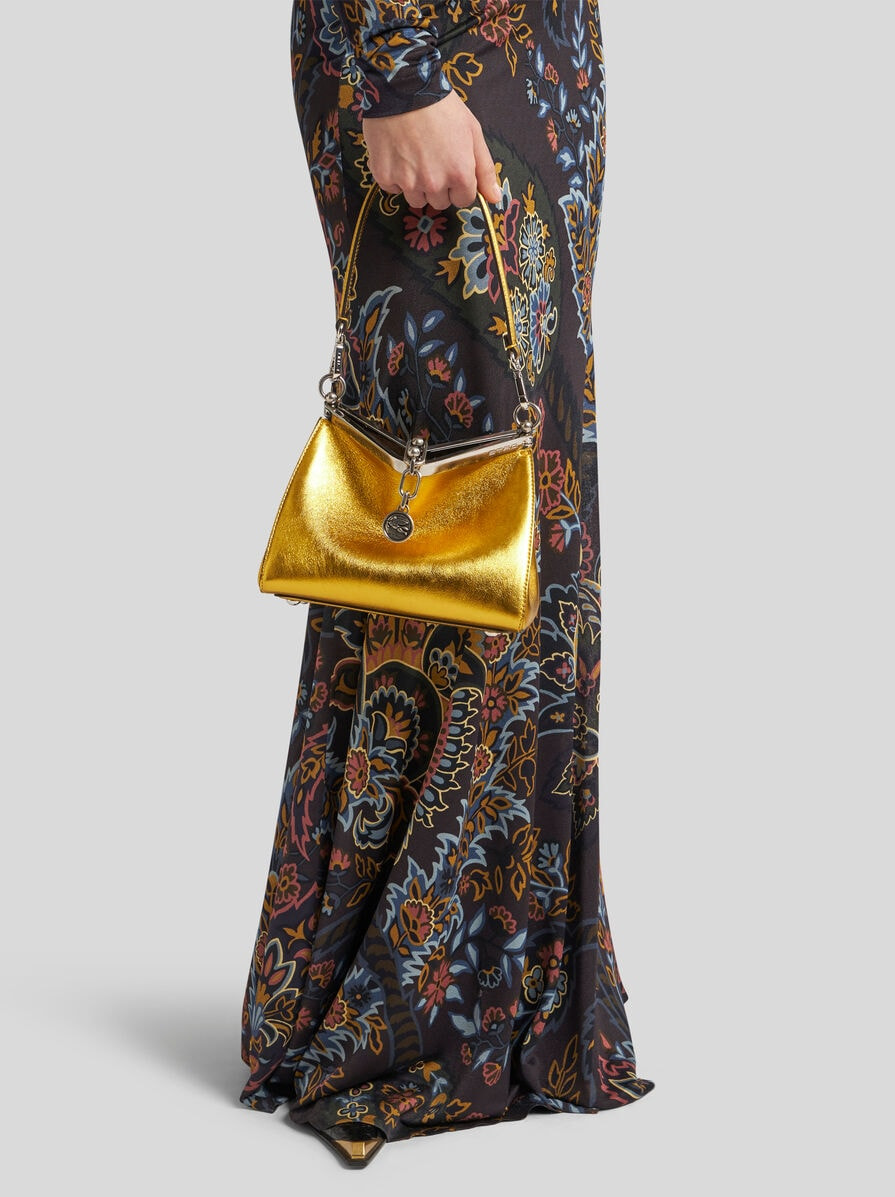 SMALL LAMINATED VELA BAG - 2