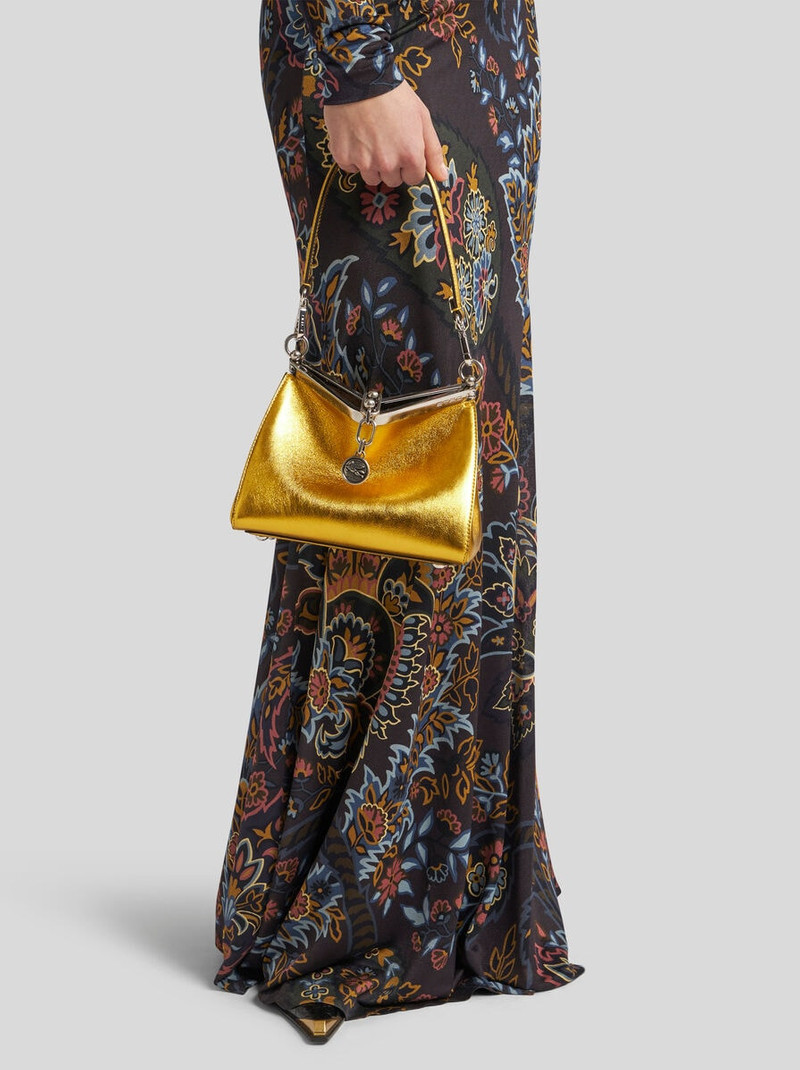 Etro SMALL LAMINATED VELA BAG outlook