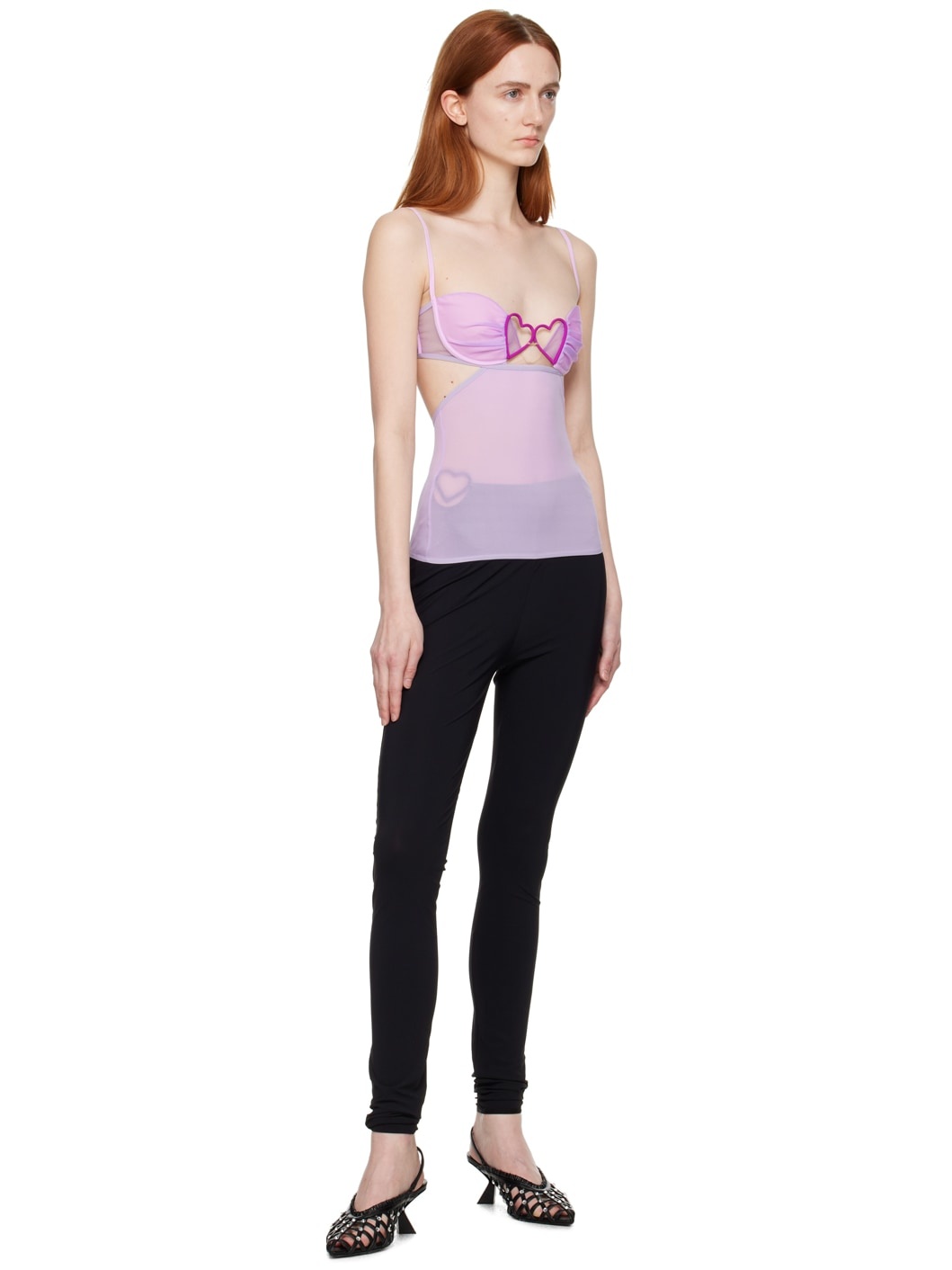 SSENSE Exclusive Purple Heart Camisole - 4