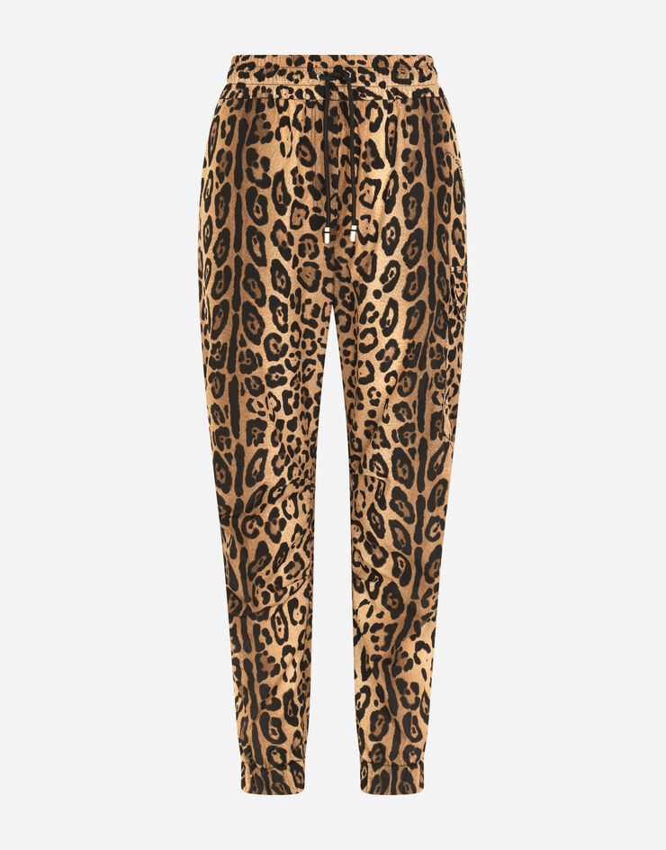 Leopard-print nylon pants - 3