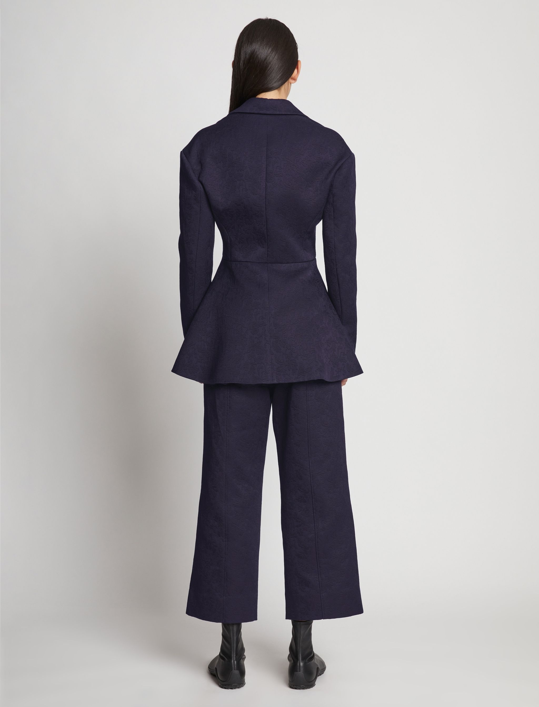 Cotton Wool Jacquard Blazer - 5
