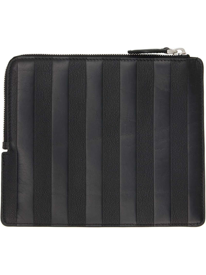AMI Paris Black Midi Pouch outlook