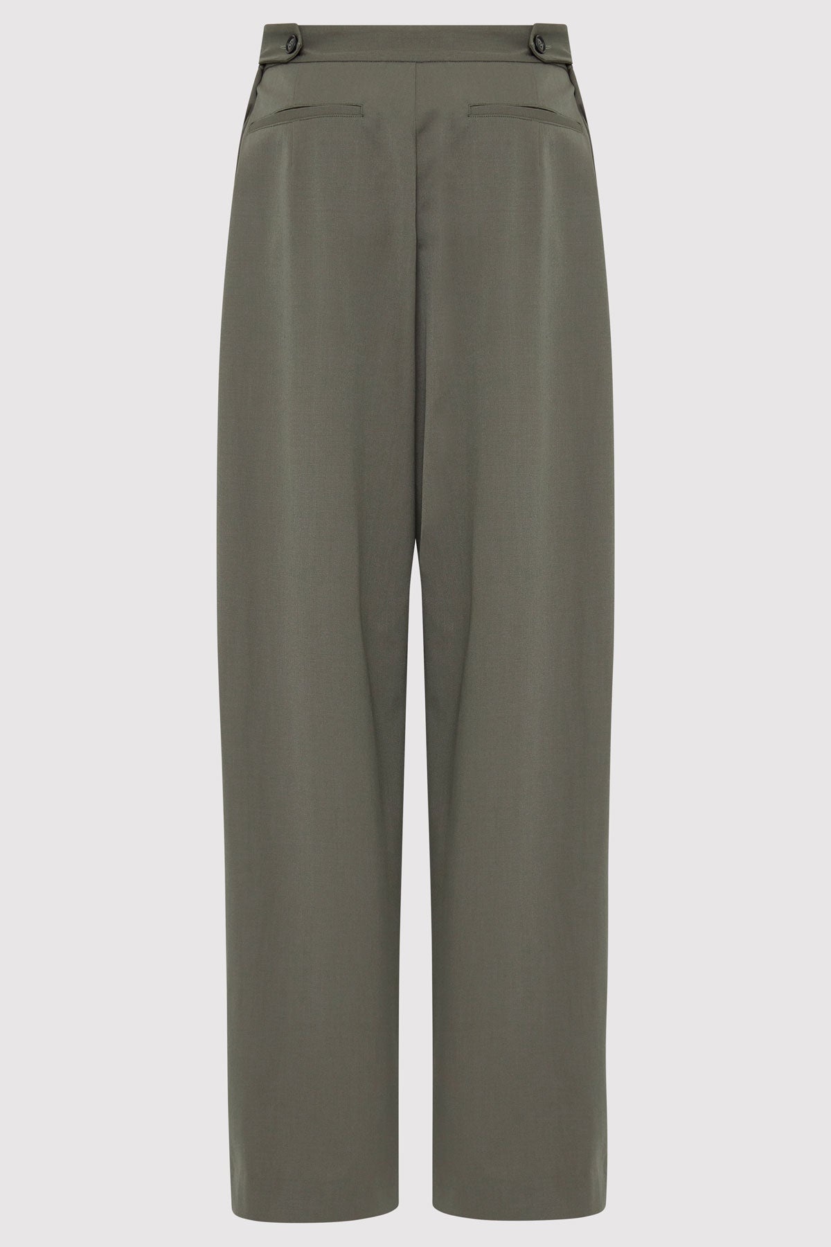 Adjustable Pants - Smokey Olive - 8