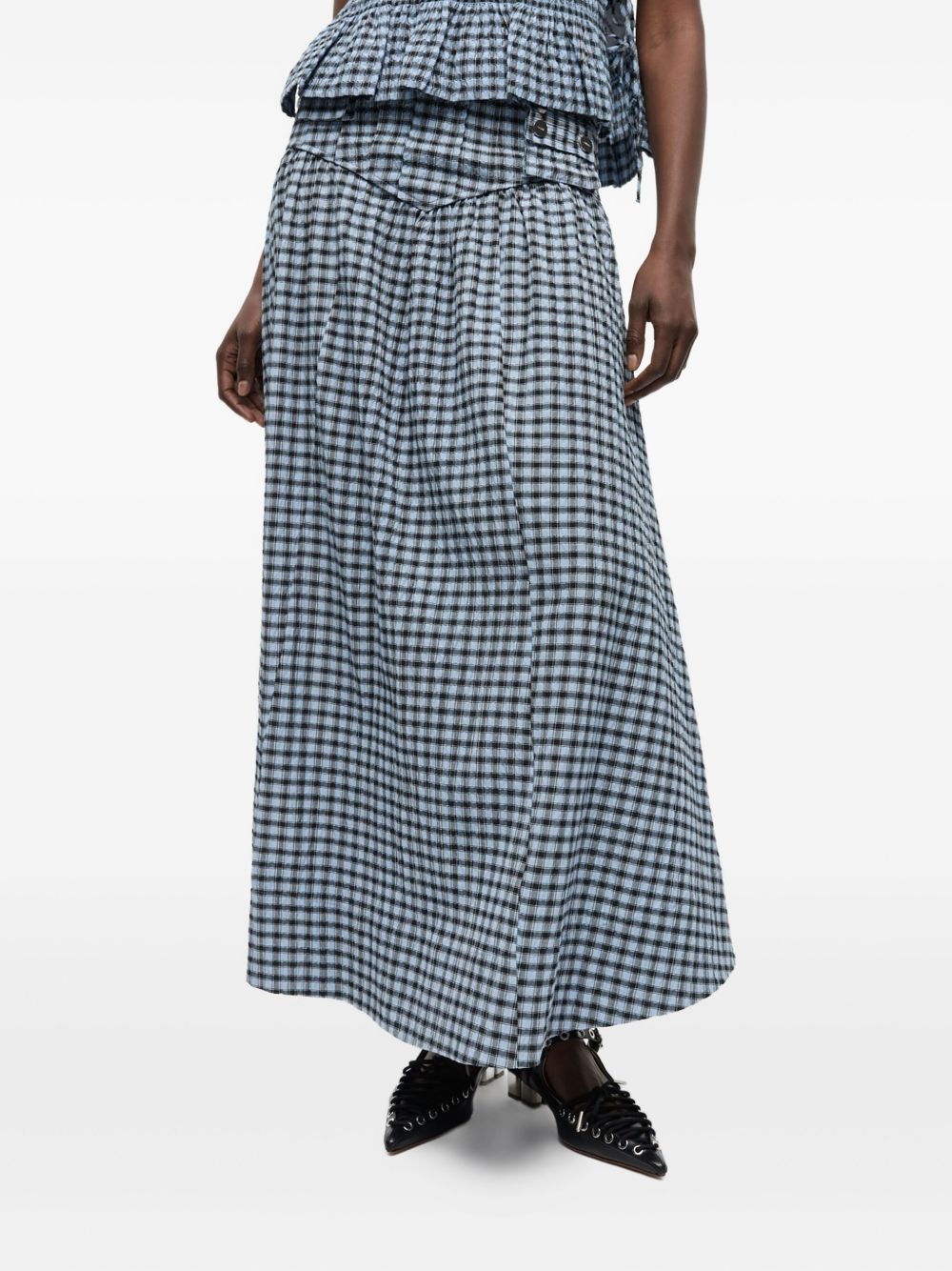 checkered skirt - 3
