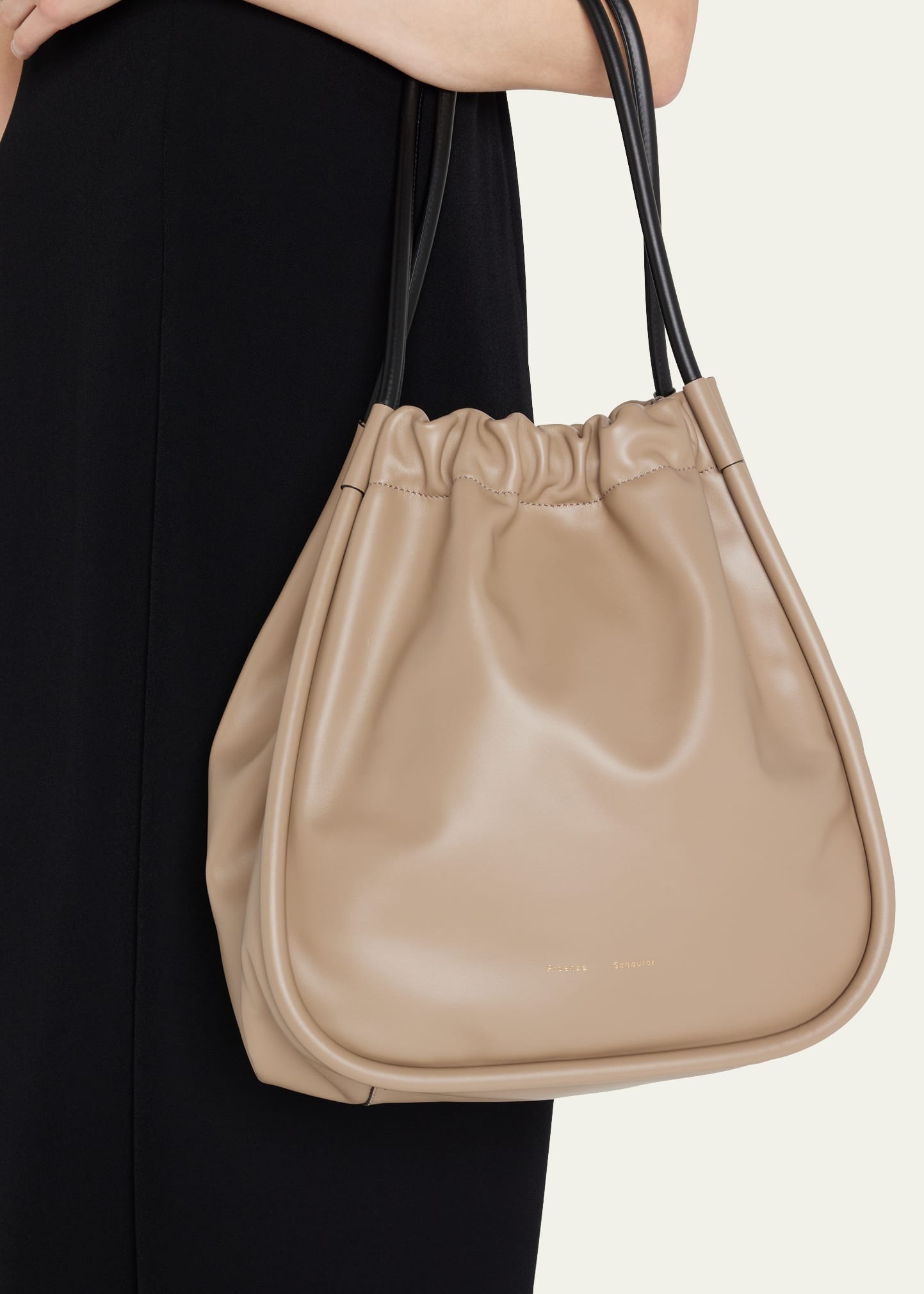 XL Ruched Tote Bag - 2