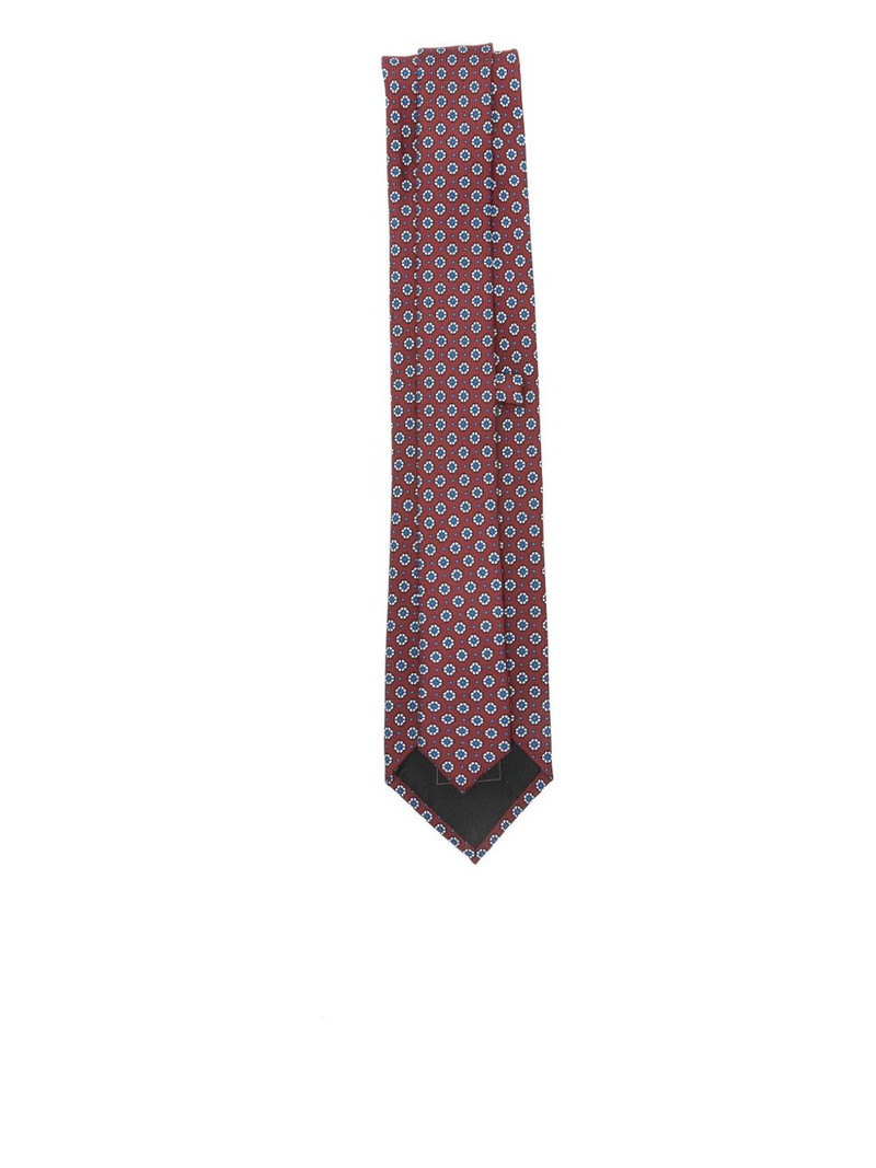 Brioni floral-print silk tie outlook