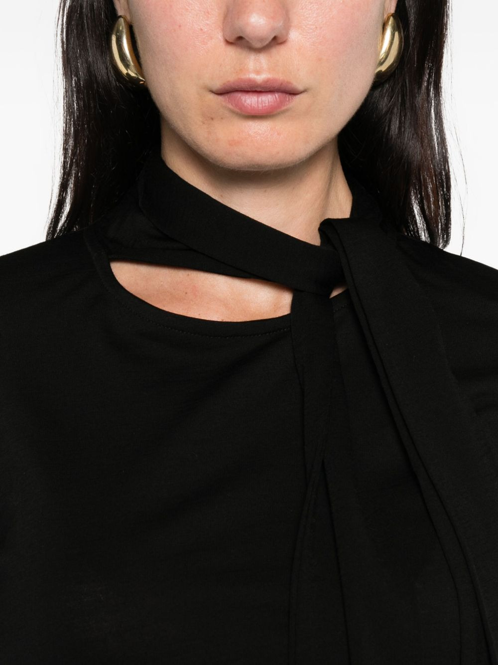long-sleeved open-front cardigan - 5
