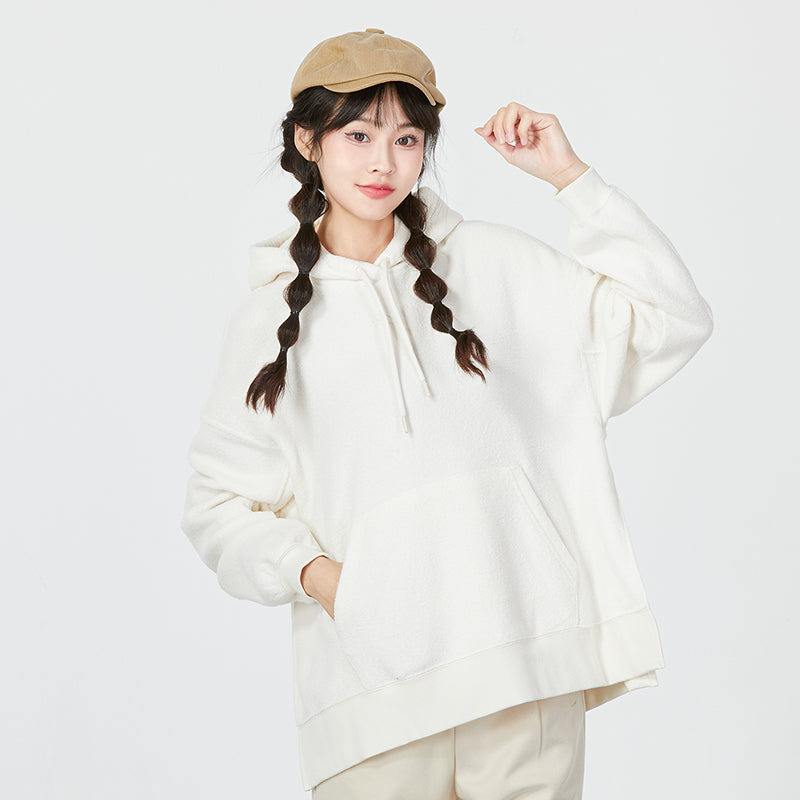 (WMNS) PUMA Winterized Hoodie 'White' 672132-65 - 3