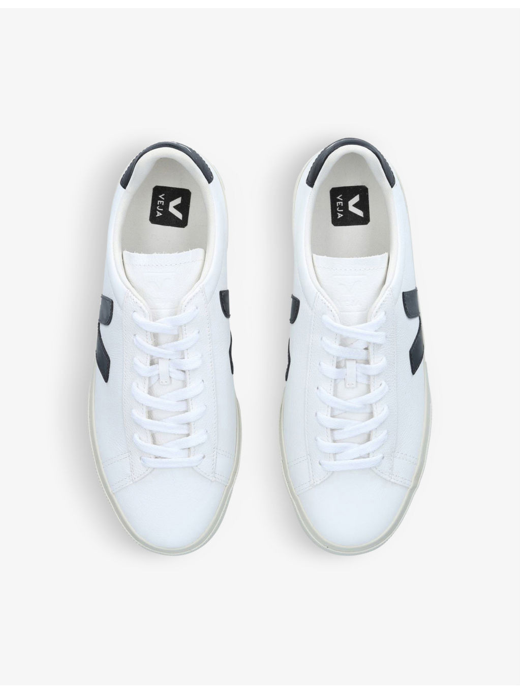 Men's Campo leather and coated-canvas low-top trainers - 2