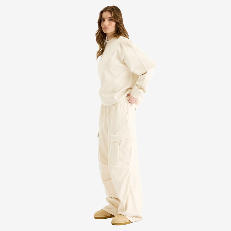 SKIMS SKIMS Boyfriend Fleece Cargo Sweatpant outlook