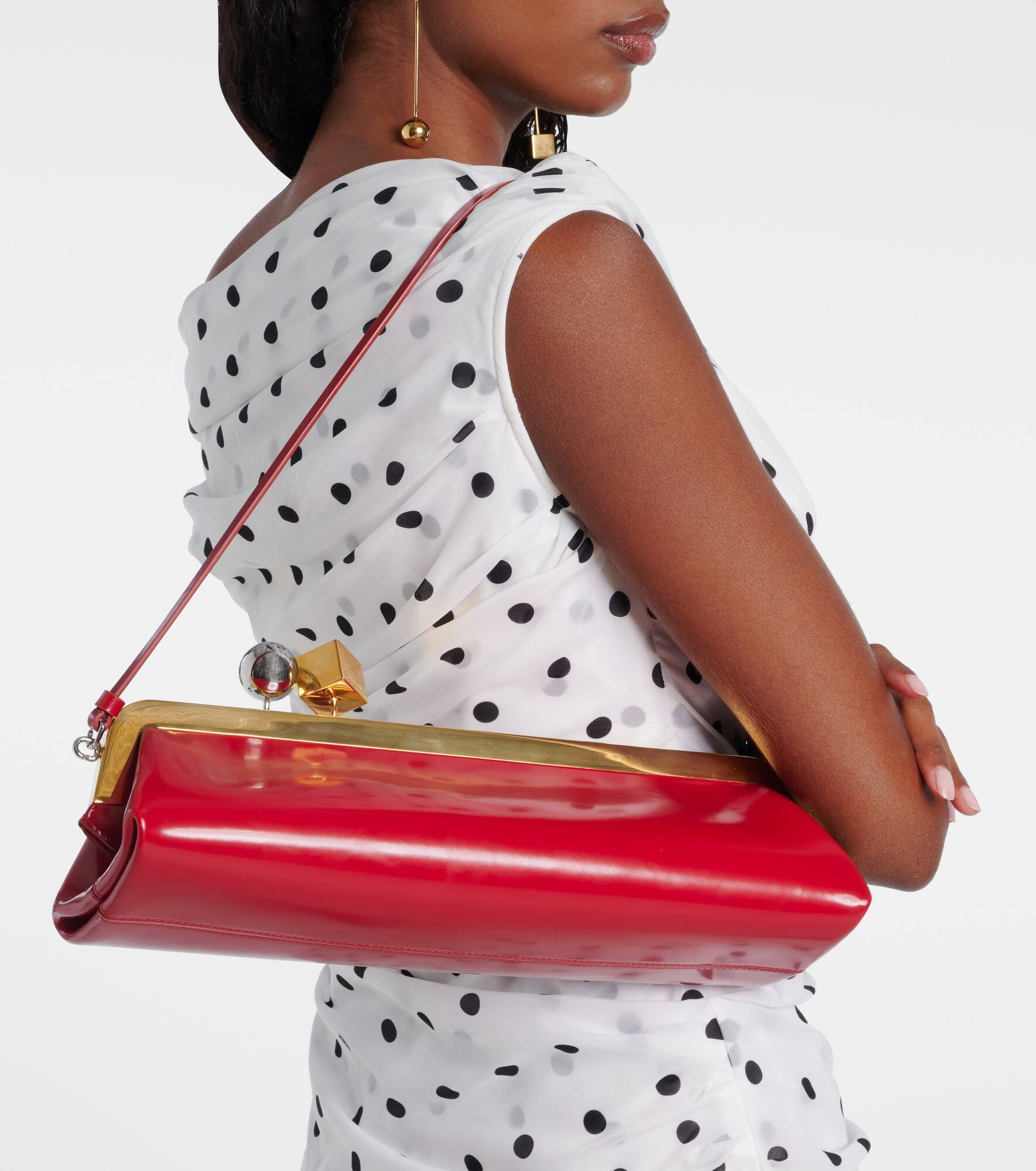 Salon leather clutch - 6