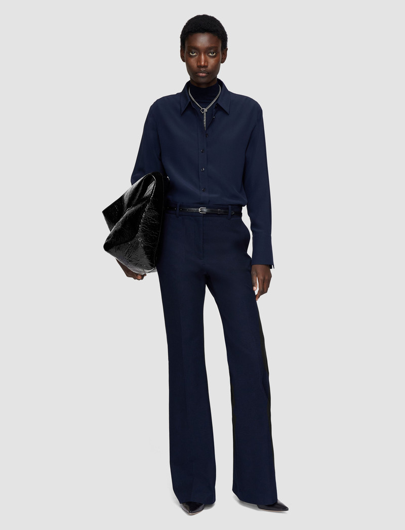 JOSEPH Gabardine Stretch Tafira Trousers outlook