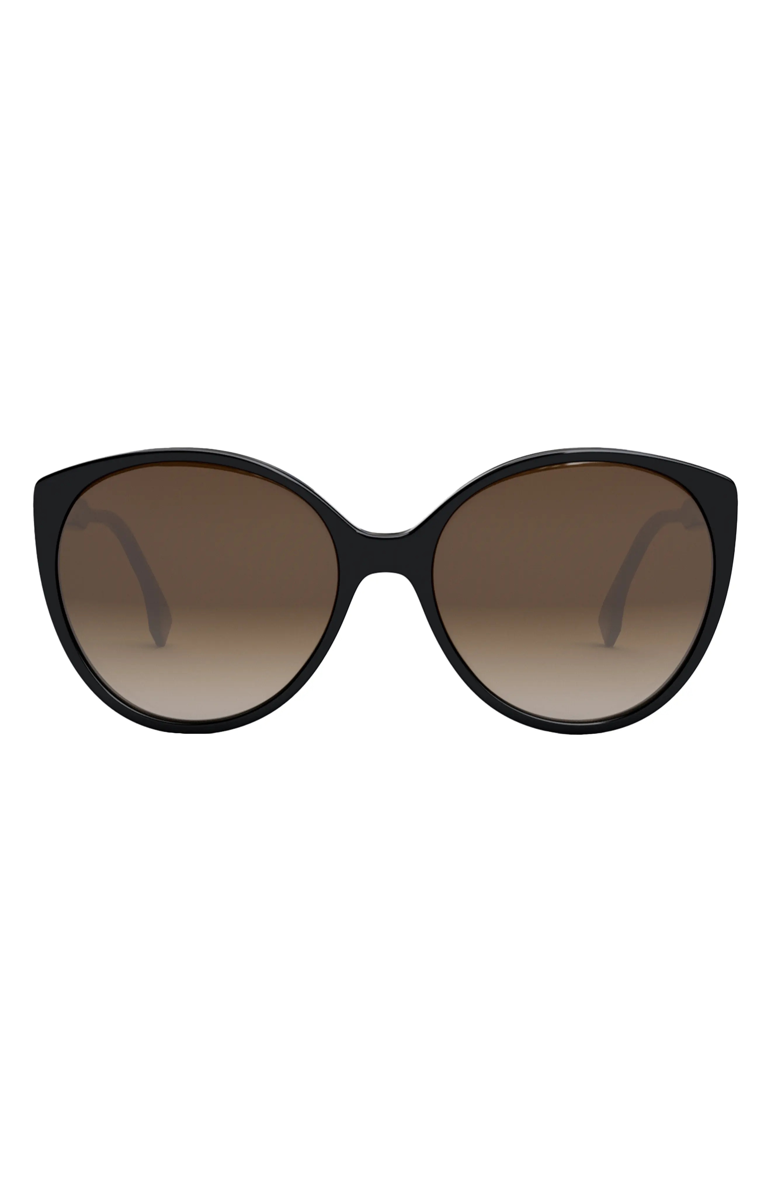 'Fendi Fine 59mm Round Sunglasses - 1