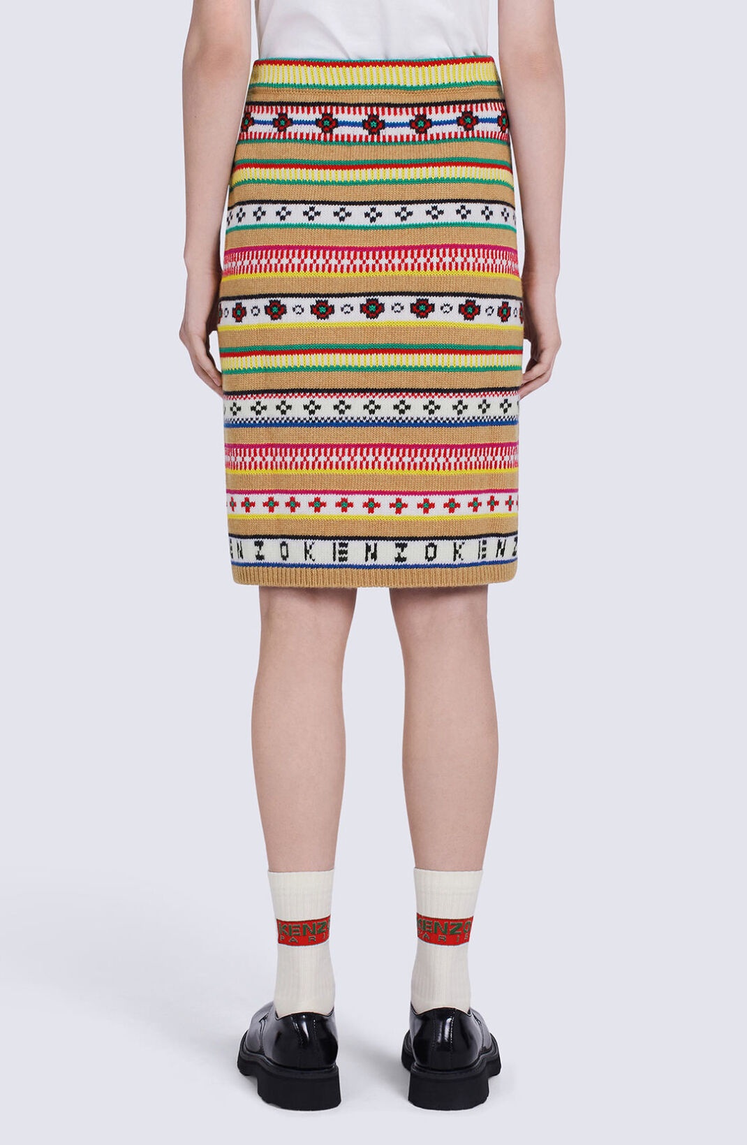 'Fairisle' jacquard skirt - 5