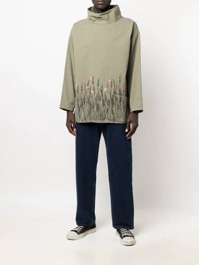 Levi's sketch-print high-neck sweatshirt outlook