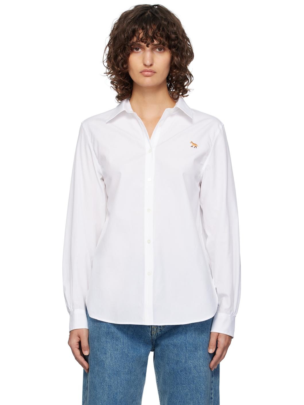 White Baby Fox Classic Shirt - 1