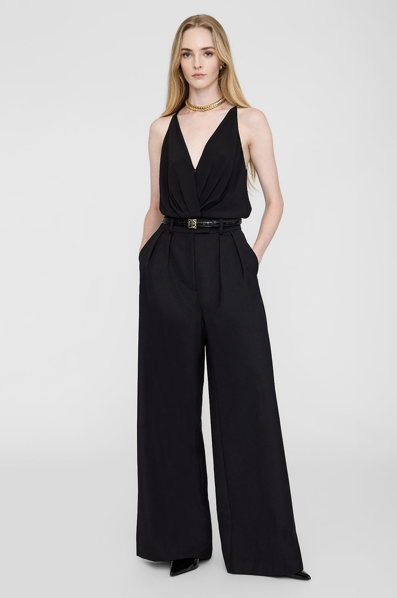 ANINE BING Shiloh Bodysuit - Black outlook