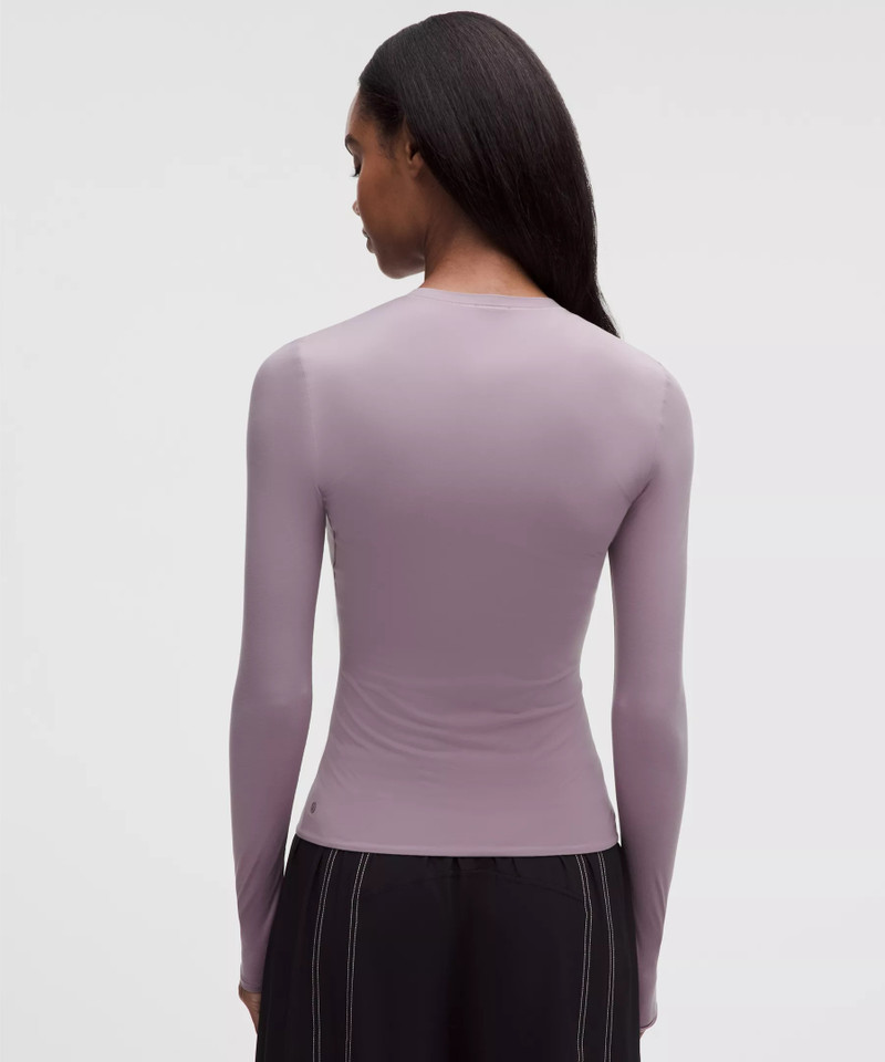 Wundermost Ultra-Soft Nulu Crewneck Long-Sleeve Shirt 3