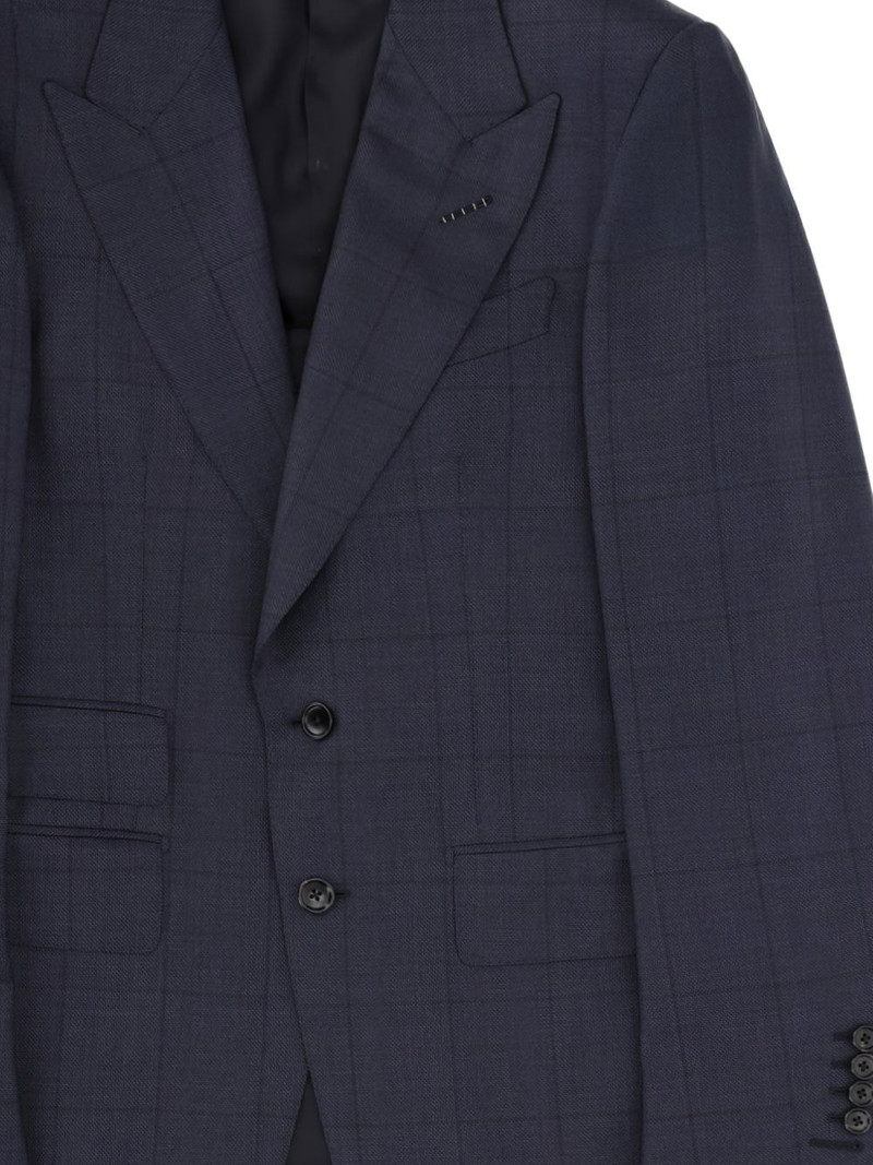 TOM FORD checked suit outlook
