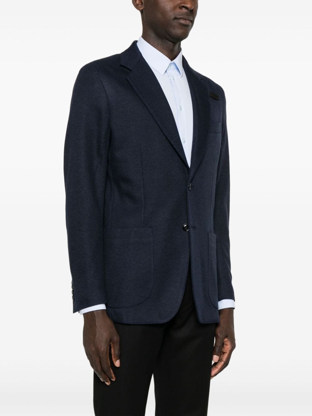 knitted blazer - 3