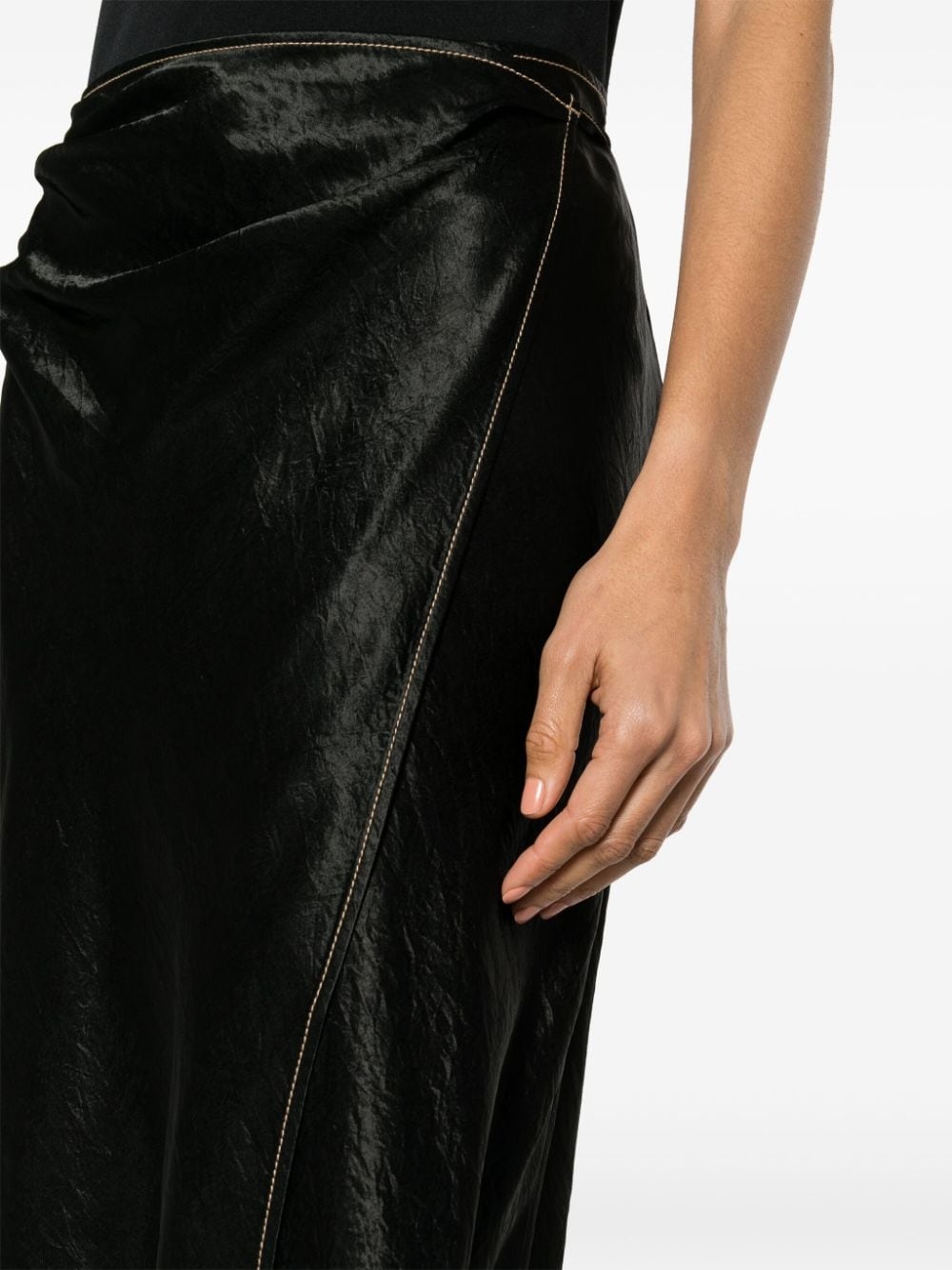 wrap midi skirt - 5