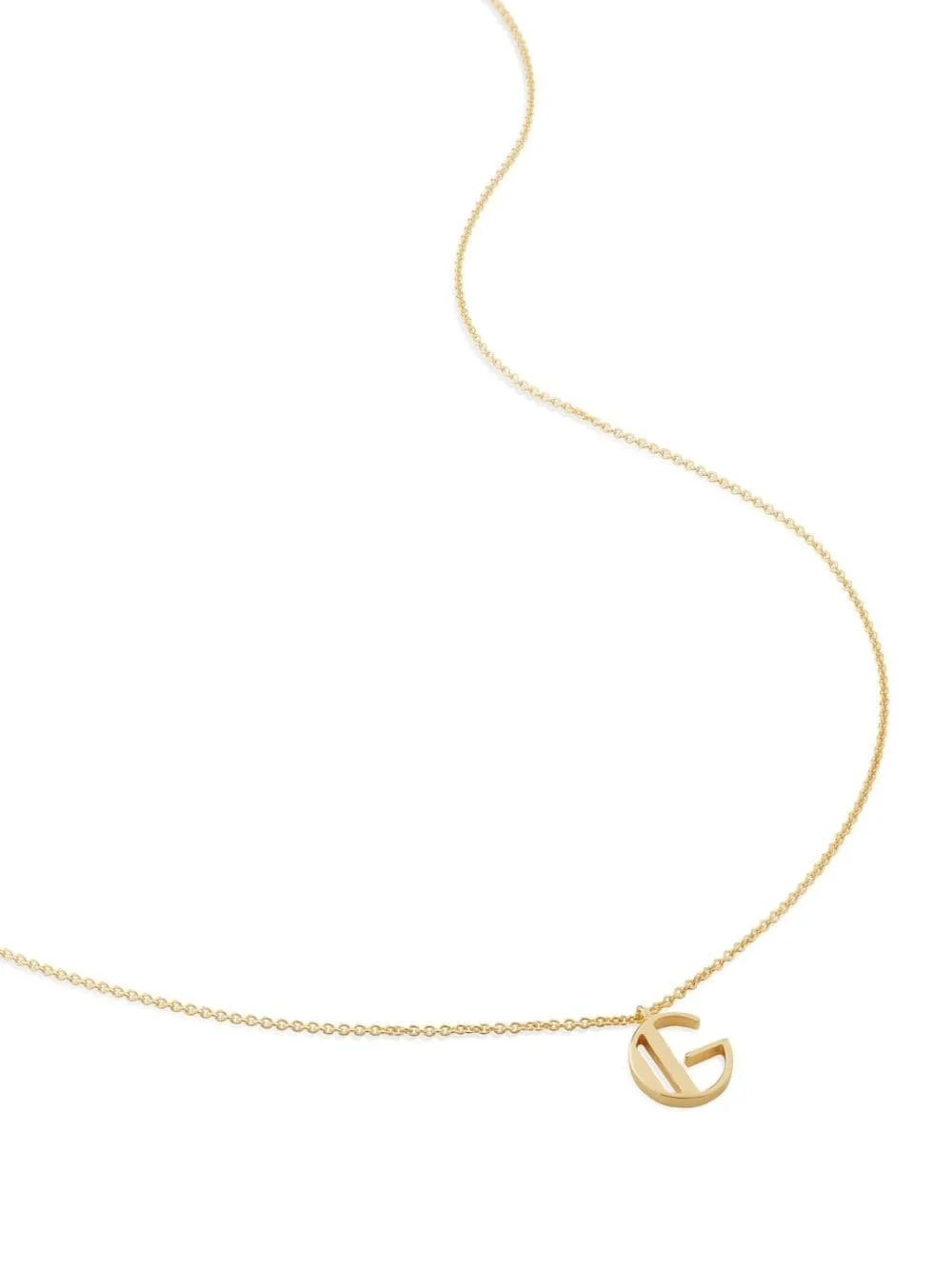 alphabet G-pendant necklace - 1