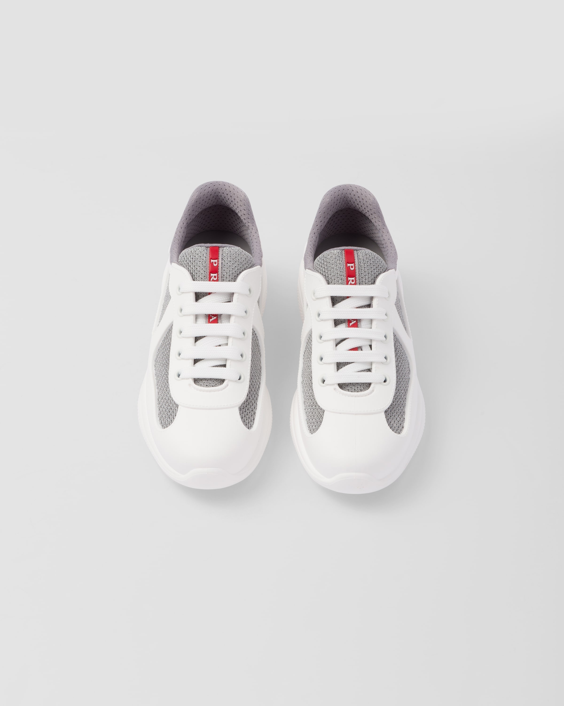 Prada America's Cup Soft rubber and bike fabric sneakers - 4