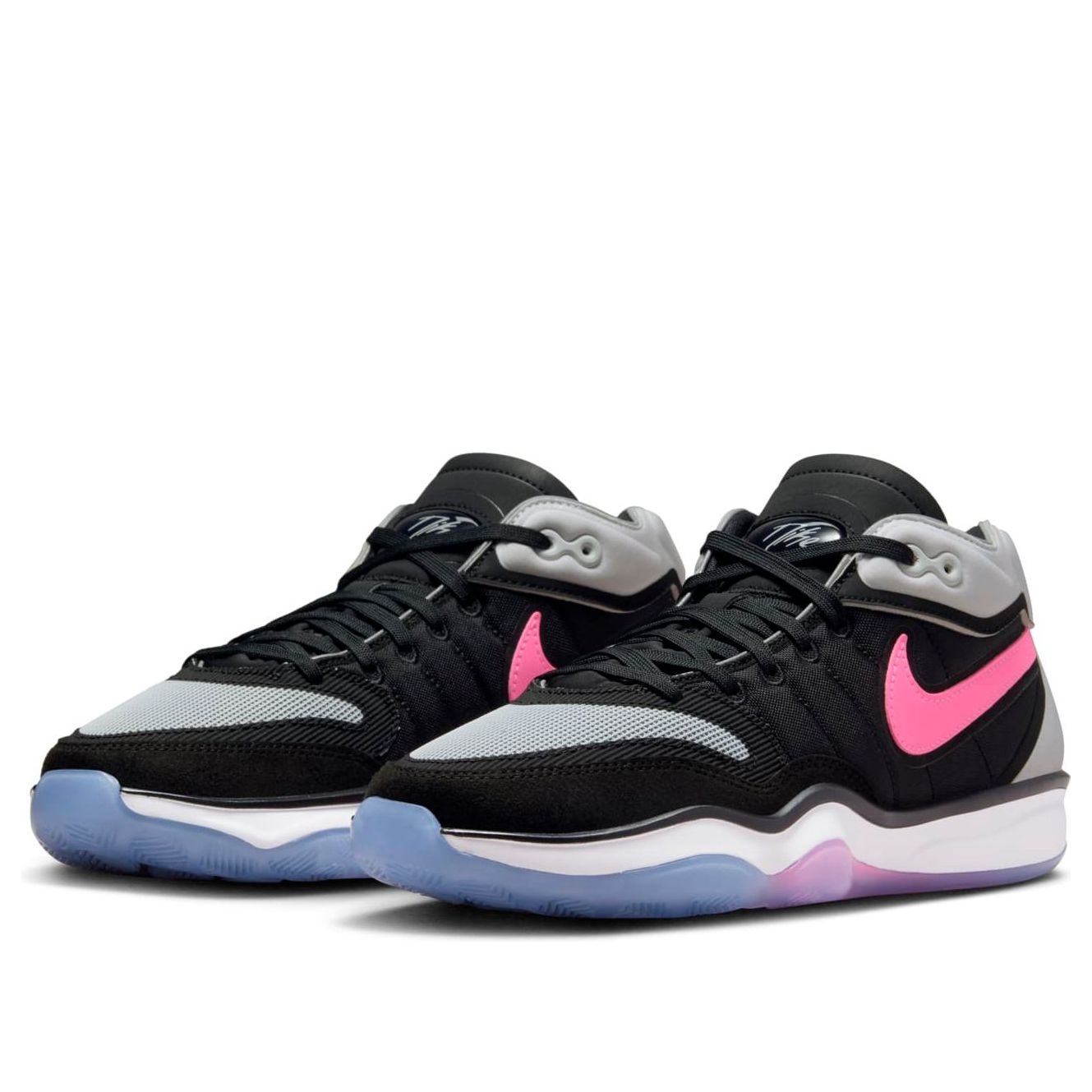 Nike Air Zoom GT Hustle2 Black Platinum White Sneaker DJ9405-004 Men\'s Sz 13 New ? Nike Air Zoom GT Hustle 2 Black Platinum White - DJ9405  main image 2