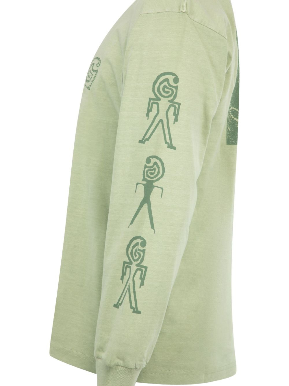 Terrestrial long-sleeve graphic-print T-shirt - 3