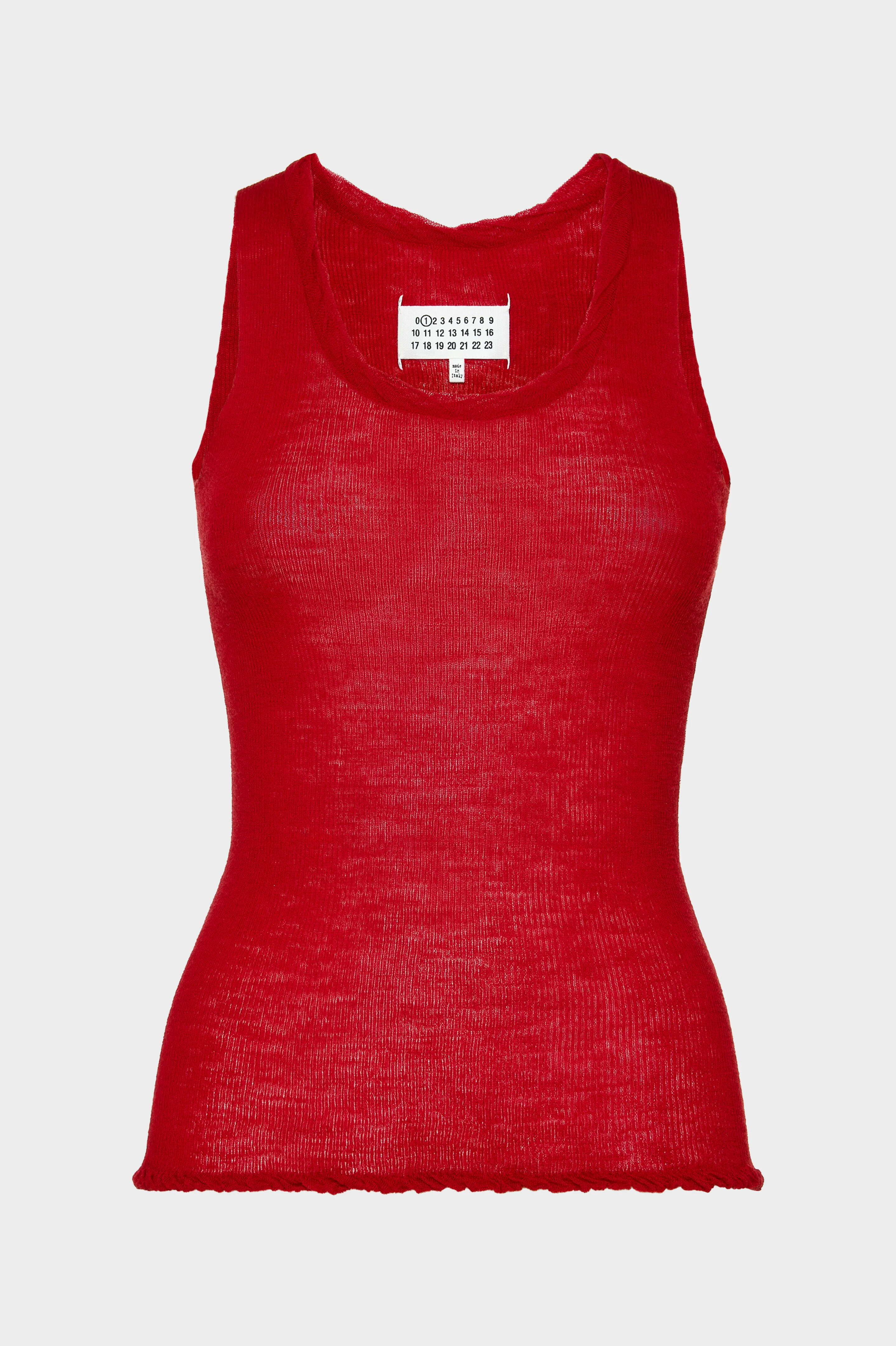 Twisted Knit Tank Top - 1