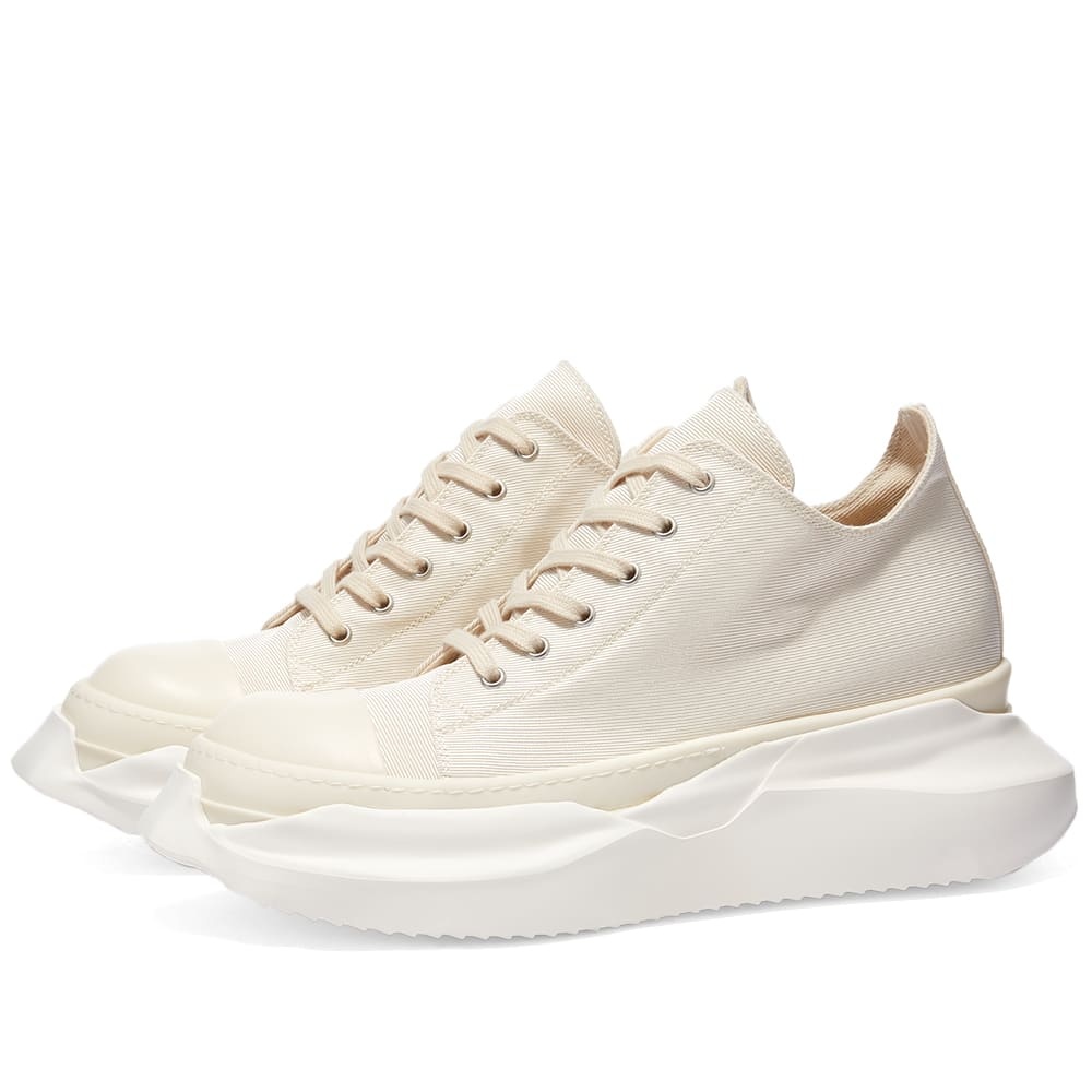 Rick Owens DRKSHDW Abstract Sneak Cotton Twill Low Sneaker - 1