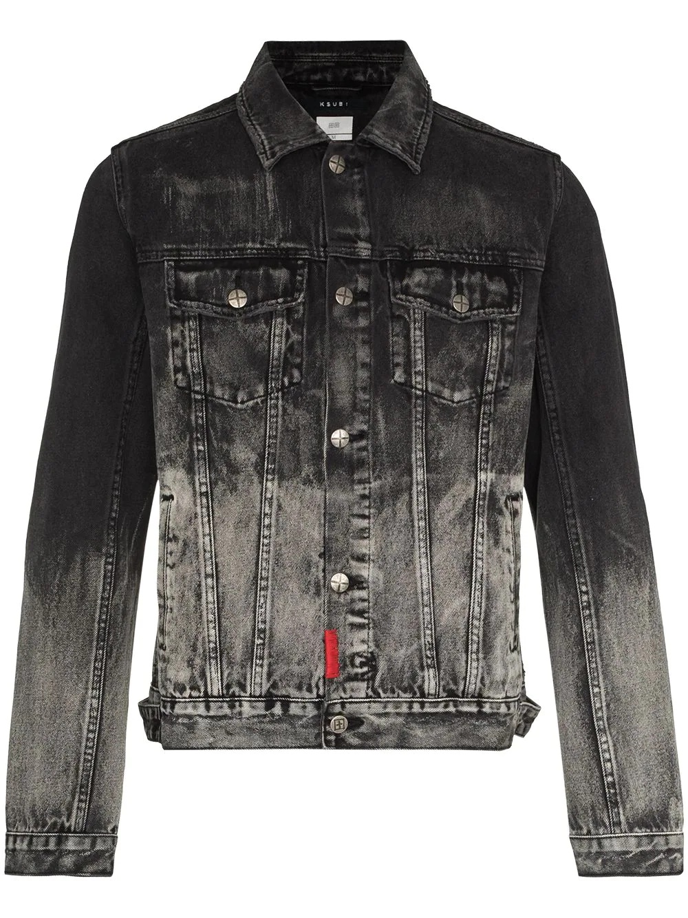 Mayhem faded denim jacket - 1