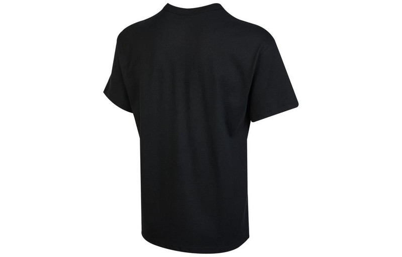 Nike Men's Nike Solid Color Pocket Round Neck Loose Short Sleeve Black T-Shirt DQ9296-010 outlook