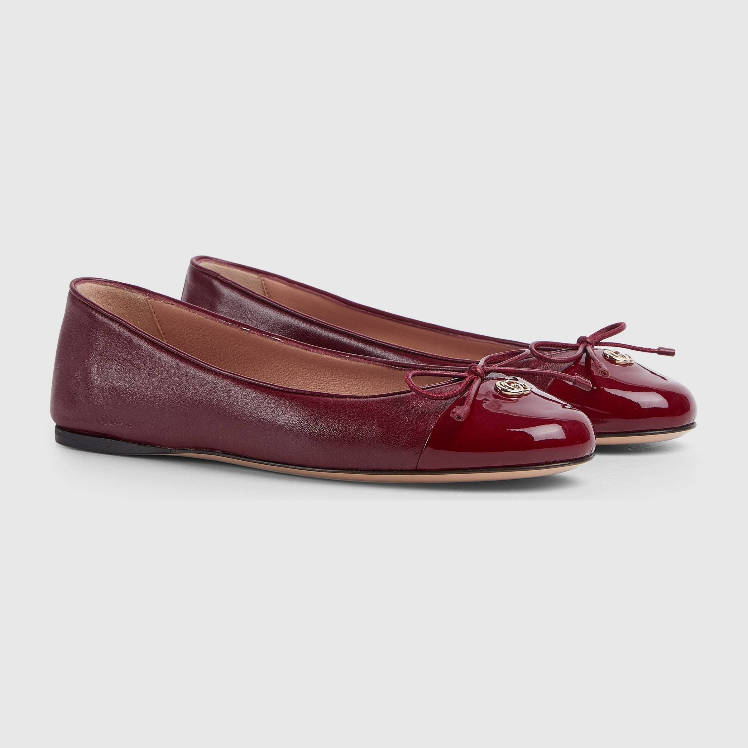 Women's ballet flat with Double G - 2