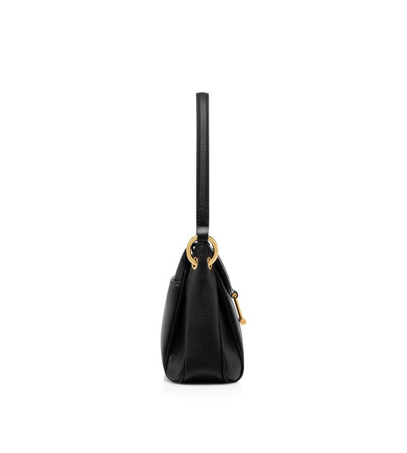 TOM FORD NATURAL GRAIN LEATHER TARA SMALL SHOULDER BAG outlook