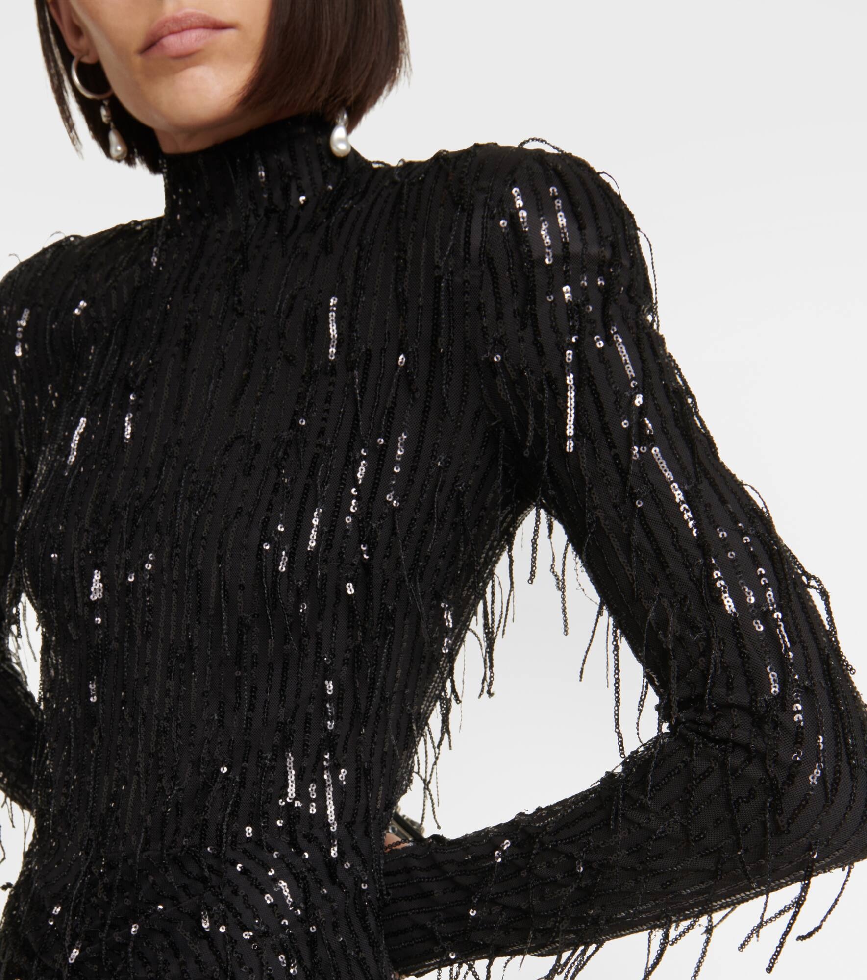 Sequined minidress - 4