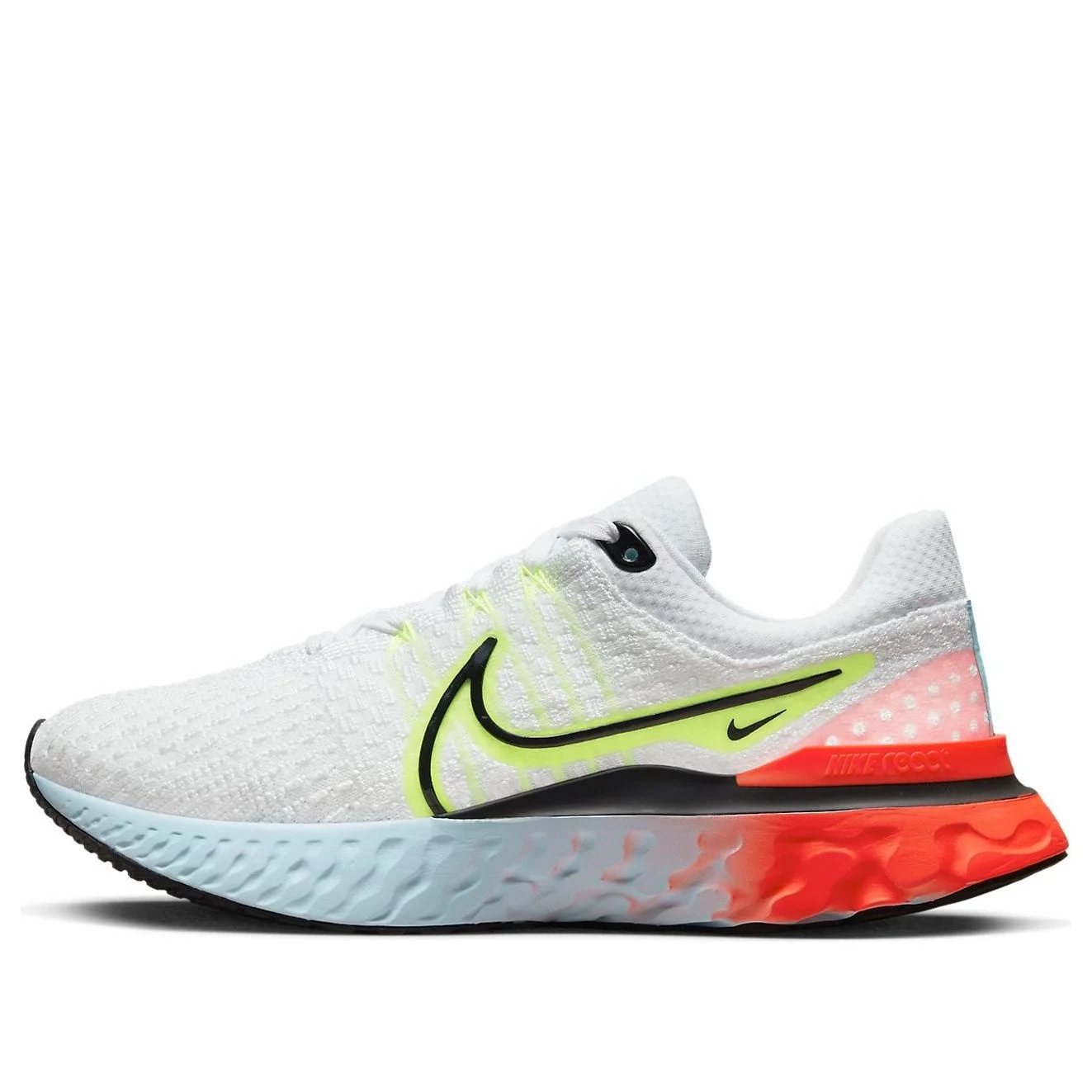 (WMNS) Nike React Infinity Run Flyknit 3 'White Volt' DX3351-100 - 1